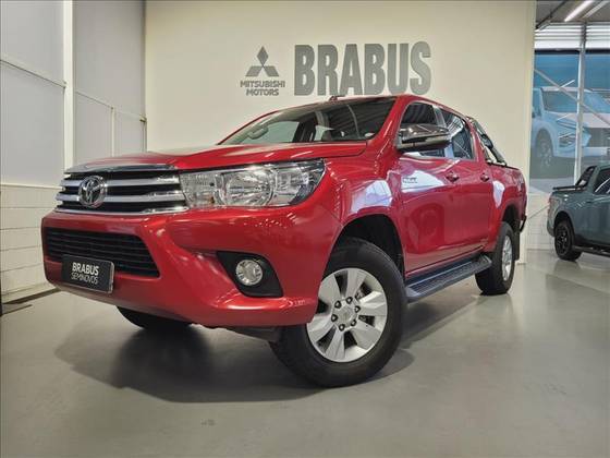 TOYOTA HILUX 2.8 SRV 4X4 CD 16V DIESEL 4P AUTOMÁTICO TOYOTA HILUX 2.8 SRV 4X4 CD 16V DIESEL 4P AUTOMÁTICO
